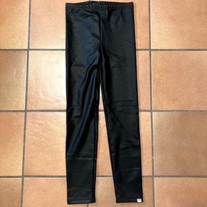 Appaman- faux leather leggings size 10 (fleece lined)